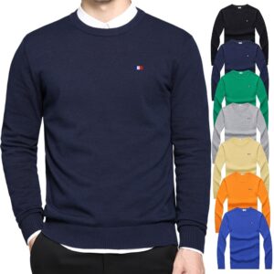 Men’s Versatile Cotton Sweater