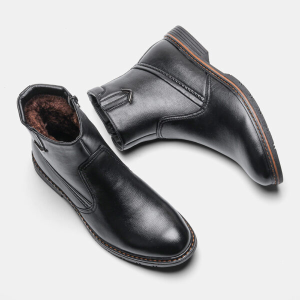 Men's Waterproof and Fleece Lined Winter Boots - Image 5