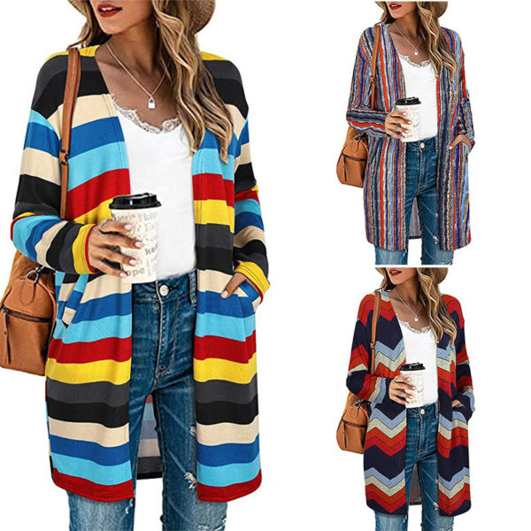 Striped Cardigan