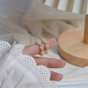 Women’s Fairy Pearl Stud Earrings for Sublime Grace