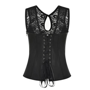 Women’s Jacquard Lace Corset with a Snug Fit