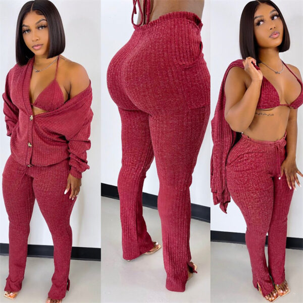 Woolen Loungewear Set