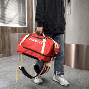 Multi-Functional Gym Bag Backpack for Men with Wet-Dry Separation
