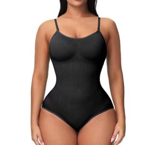 Women’s Sleeveless Seamless Bodysuit for Effortless Shaping