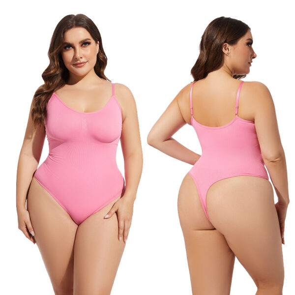 Women's Elastic Seamless Body Shaping Bodysuit - Image 3