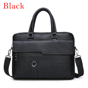 Retro PU Leather Briefcase for Men