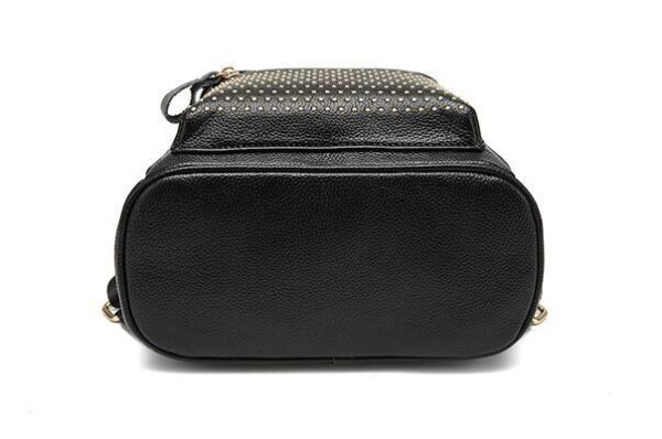 Casual Bee Ladies Leather Rivet Backpack - Image 2