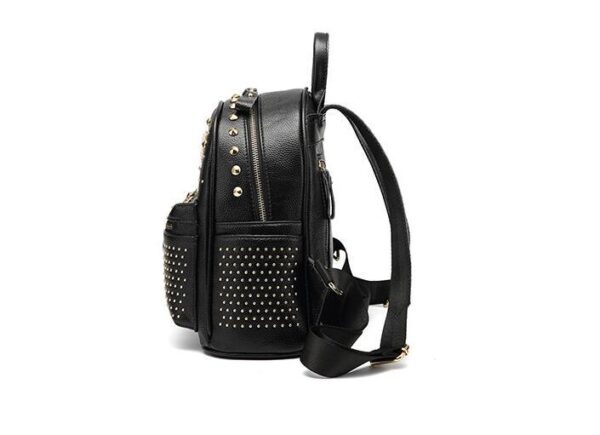 Casual Bee Ladies Leather Rivet Backpack - Image 6