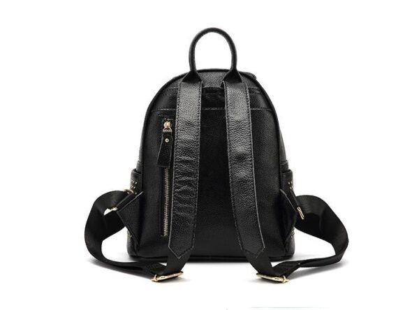Casual Bee Ladies Leather Rivet Backpack - Image 5