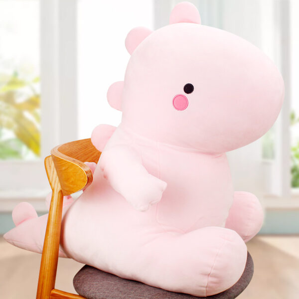 Dinosaur Plush Toy Girl Heart Pillow Doll - Image 2