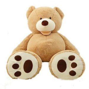 Large Semi Finished Teddy Bear Plush Shell