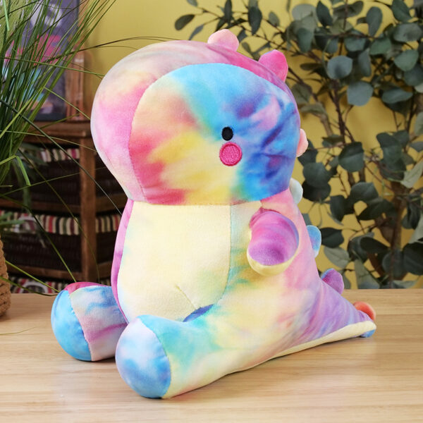 Dinosaur Plush Toy Girl Heart Pillow Doll
