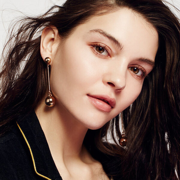 Simple Ball Earrings - Image 3