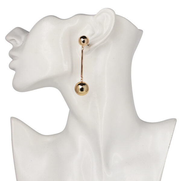 Simple Ball Earrings - Image 5