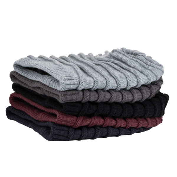 Thick Cable Knit Slouchy Skull Beanie for Men - Image 6