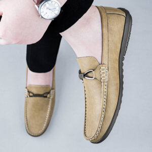 Men’s Cowhide Peas Shoes