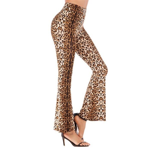 Leather Flared Leggings