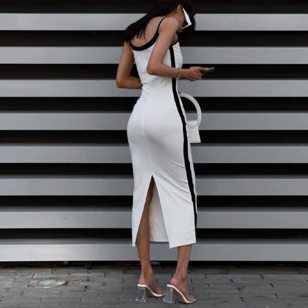 Women's Slim-fitting Long Camisole Dress - Image 3