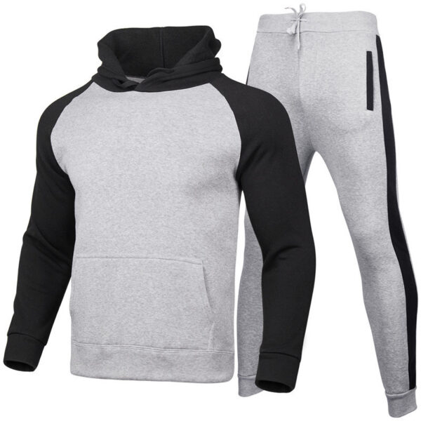 Coordinated Fitness Tracksuit Set for Men - Image 3