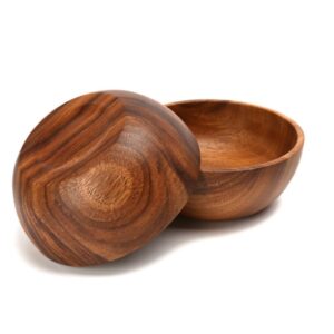 Large Capacity Wooden Salad Bowl