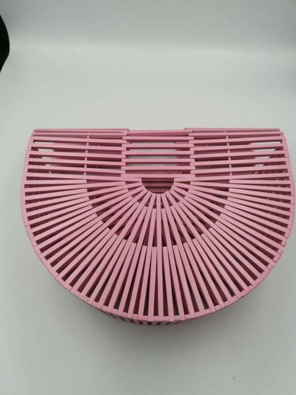 Bamboo Ark Bag with Clamshell Design - Image 7
