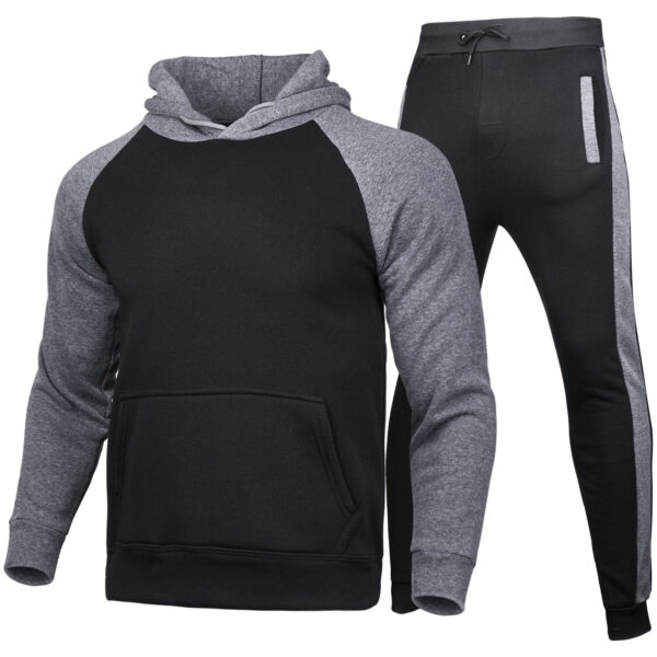 Coordinated Fitness Tracksuit Set for Men - Image 4