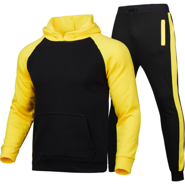 Coordinated Fitness Tracksuit Set for Men - Image 6