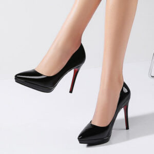 Elegant Women’s High Heel Pumps – Pointed Toe Stiletto Slip-On Shoes