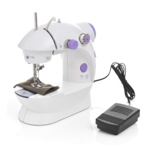 Sewing Machine with Foot Pedal – Electric & Adjustable Speed for Easy Stitching