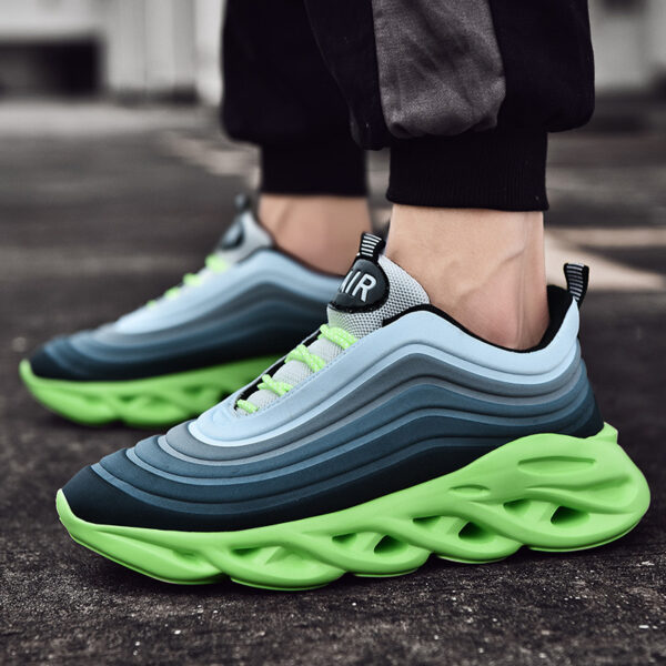 Thick Sole High Performance Athletic Shoes for Men - Image 3
