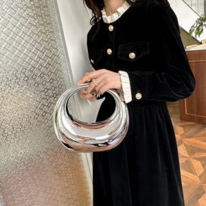 Acrylic Moon Purse – A Statement Clutch for Any Occasion