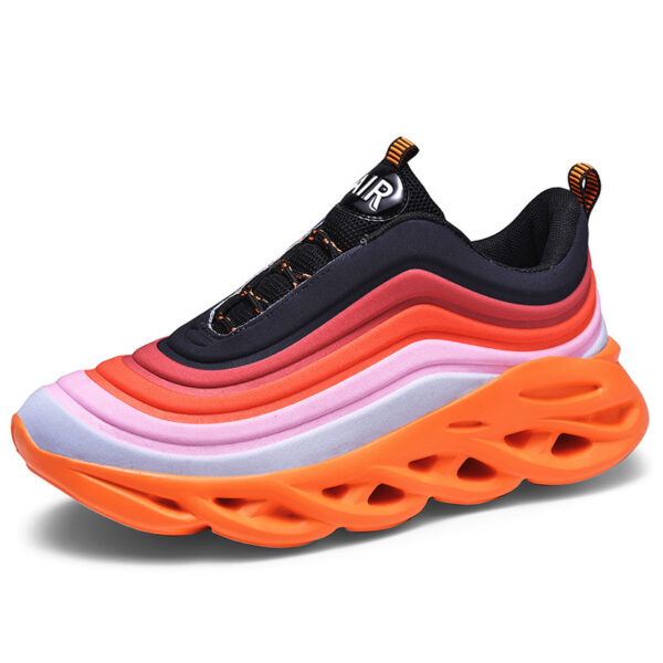 Thick Sole High Performance Athletic Shoes for Men - Image 4