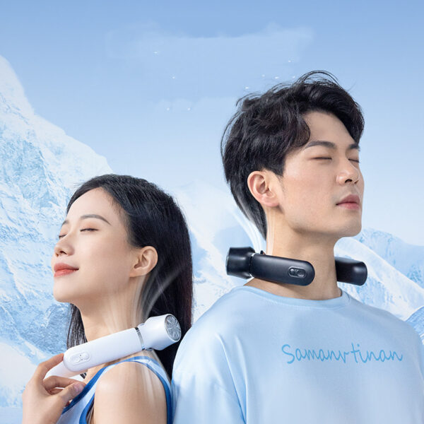 Usb Rechargeable Large Wind Semiconductor Cooling Fan Summer Gadgets - Image 2