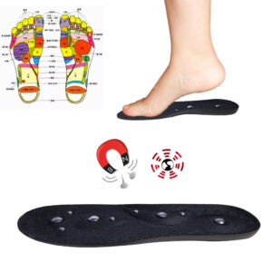 Magnetic Insoles for Acupressure and Slimming – Enhance Blood Circulation