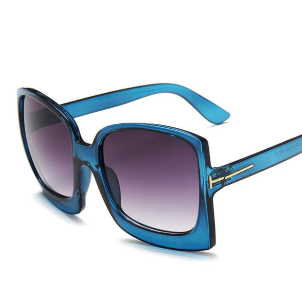 Retro bag flower leopard sunglasses - Image 4