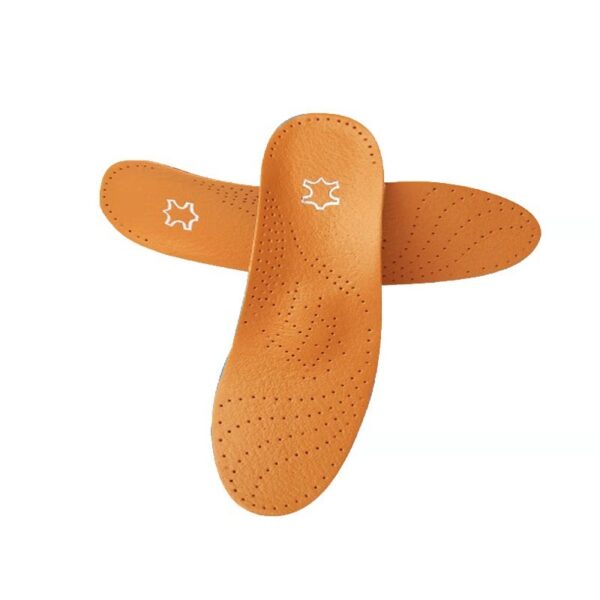 Leather Orthopedic Insoles – Premium Arch Support for Foot Pain Relief - Image 2