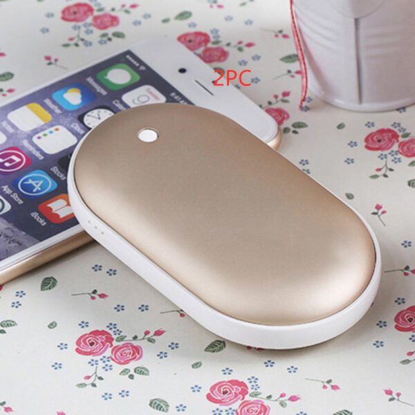 Macaron USB Charging Hand Warmer Power Bank - Image 10