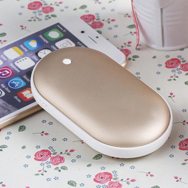 Macaron USB Charging Hand Warmer Power Bank - Image 3