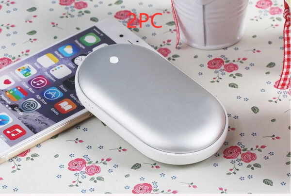Macaron USB Charging Hand Warmer Power Bank - Image 2