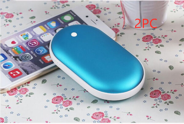 Macaron USB Charging Hand Warmer Power Bank - Image 7
