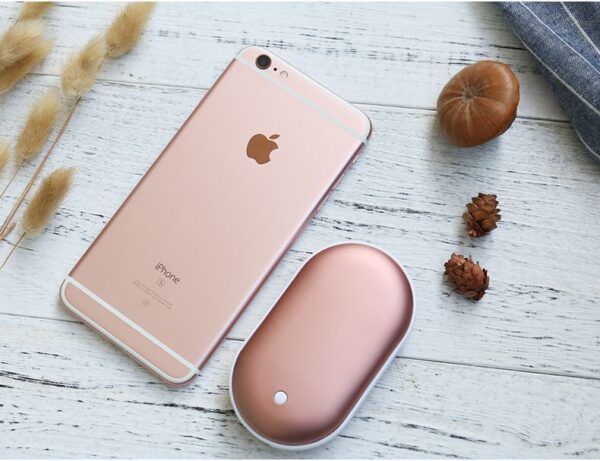 Macaron USB Charging Hand Warmer Power Bank - Image 4