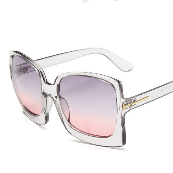 Retro bag flower leopard sunglasses - Image 5