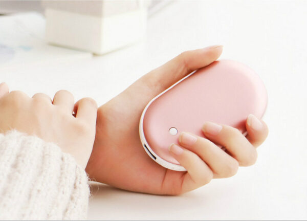 Macaron USB Charging Hand Warmer Power Bank - Image 5