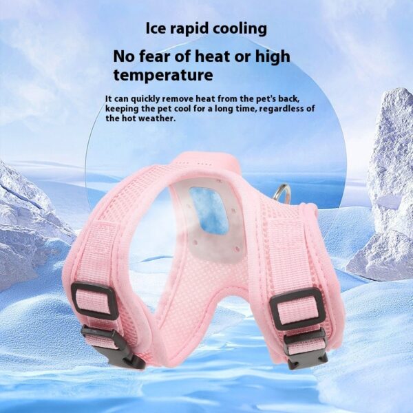 Pets Dog Vest Chest Strap Harness Air Conditioner Cooling And Breathable With Air Conditioner Pet Products - Image 8