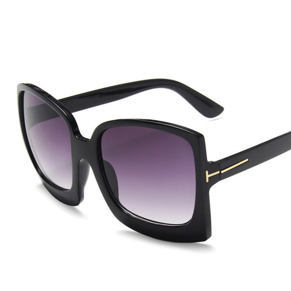 Retro bag flower leopard sunglasses - Image 6