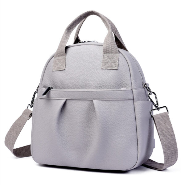 Versatile Backpack Bags Women's PU Waterproof Rucksack - Image 6