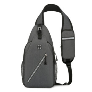 Men’s Cross Chest Sling Bag – Durable Canvas Shoulder Pack