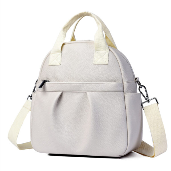 Versatile Backpack Bags Women's PU Waterproof Rucksack - Image 5