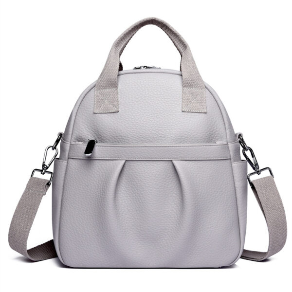 Versatile Backpack Bags Women's PU Waterproof Rucksack - Image 8