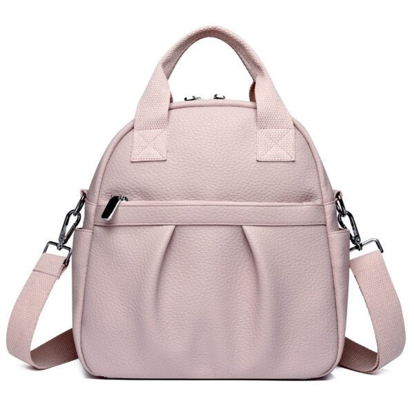 Versatile Backpack Bags Women's PU Waterproof Rucksack - Image 9